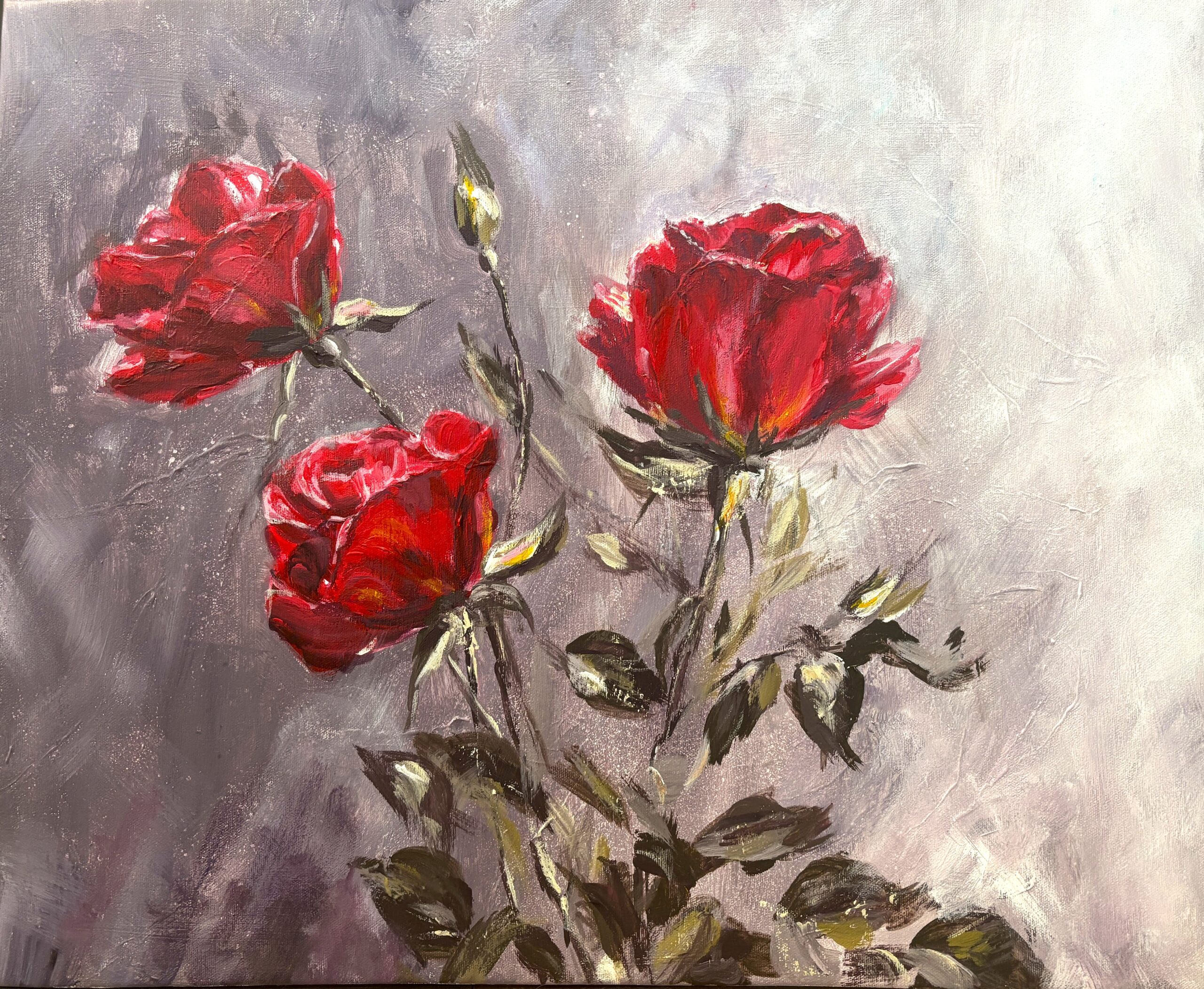 Roses, 16*20, 2025